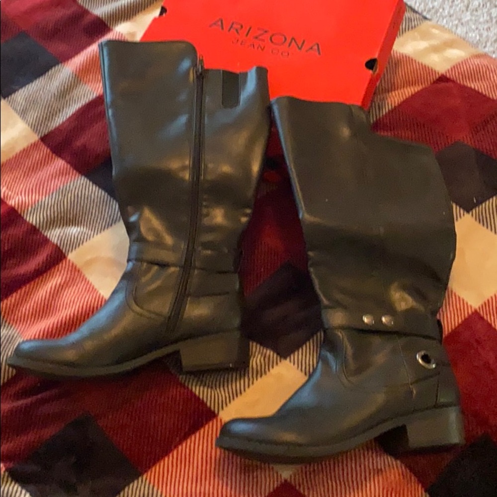 Arizona Black Riding Boots